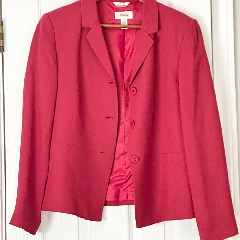 Talbots Vibrant Red Women's Blazer